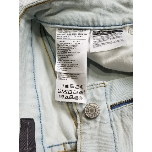 LEVI'S DENIM LEGGINGS - Picture 6 of 8